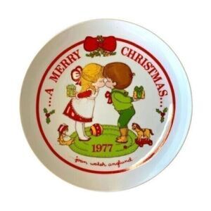 Joan Walsh Anglund 1977 “A Merry Christmas” Collector Plate